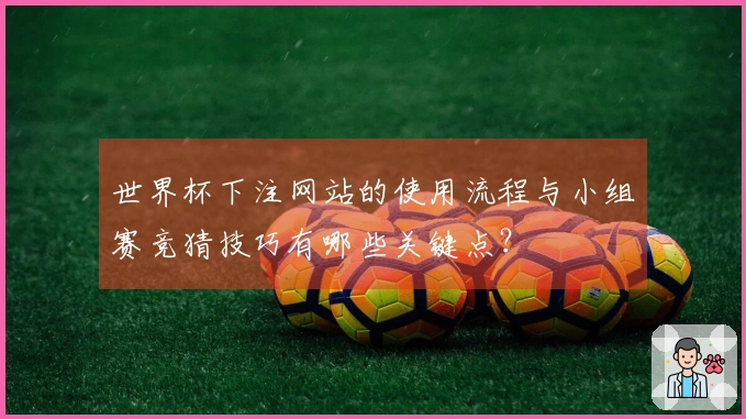 世界杯下注网站的使用流程与小组赛竞猜技巧有哪些关键点？