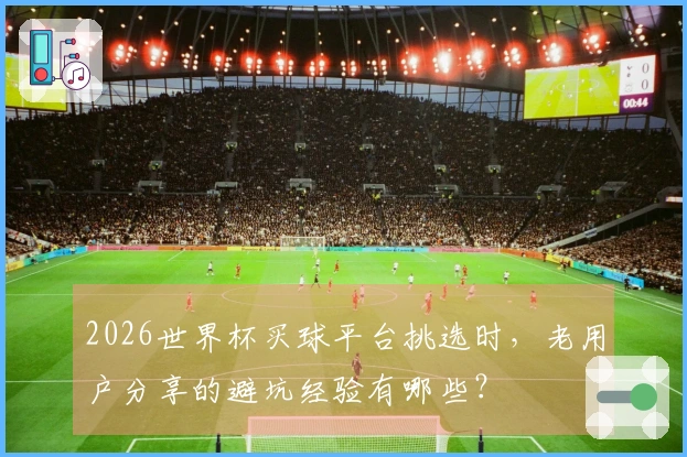 2026世界杯买球平台挑选时，老用户分享的避坑经验有哪些？